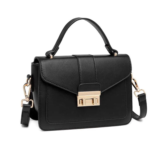 Miss Lulu Elegant Modern Top Handle Handbag