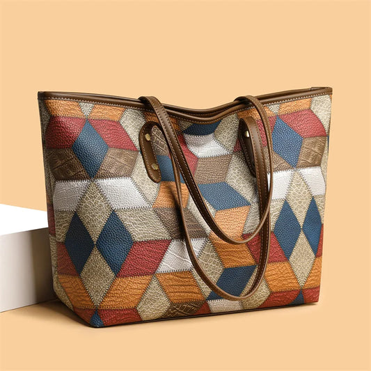 Patchwork Tote Bag