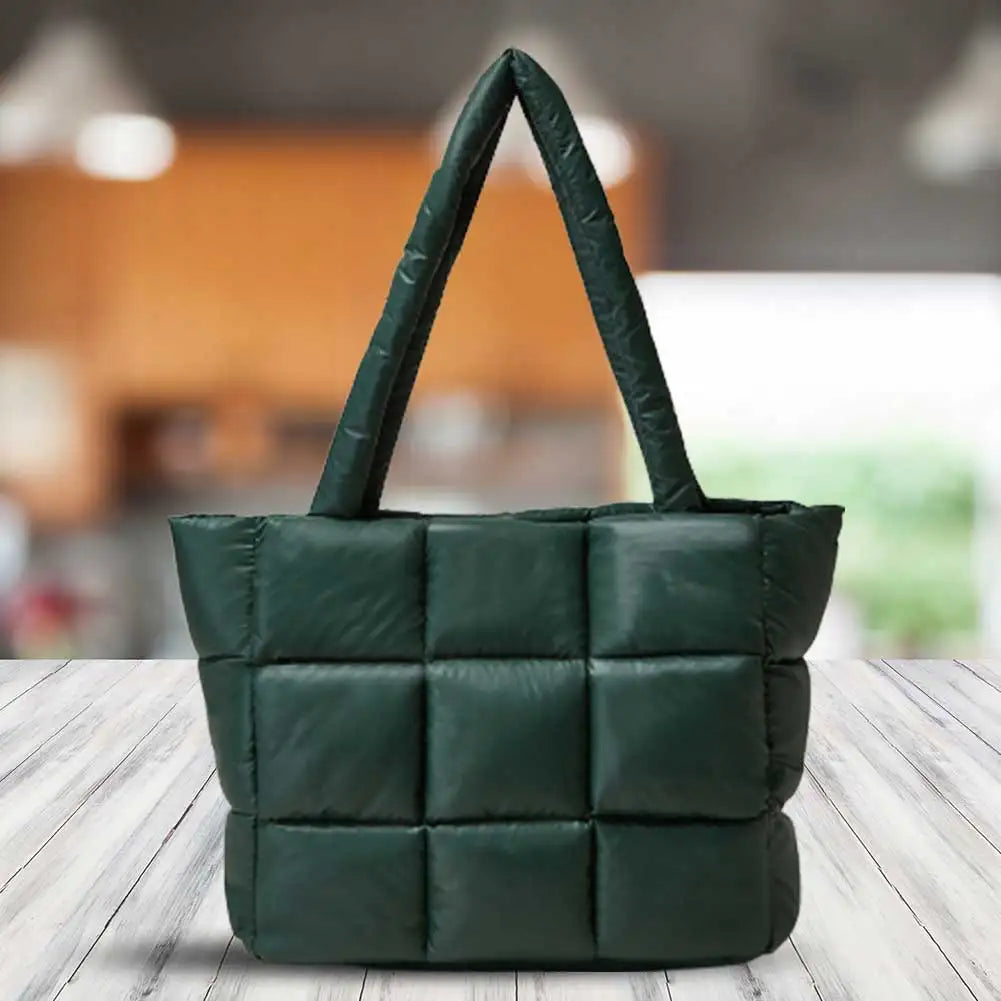 Padded Tote Handbag