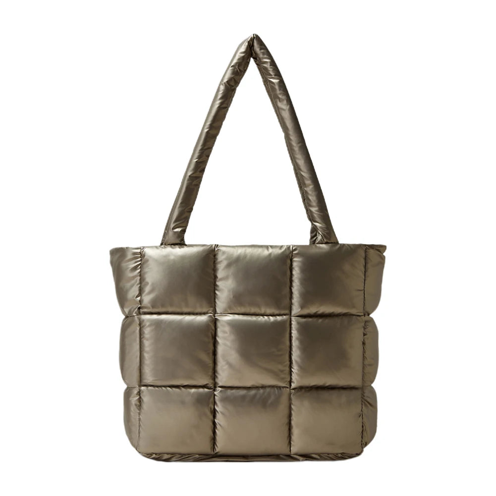 Padded Tote Handbag